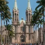 A Catedral da Sé, no centro de São Paulo