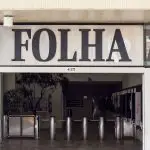 Fachada da sedo do jornal Folha de S. Paulo