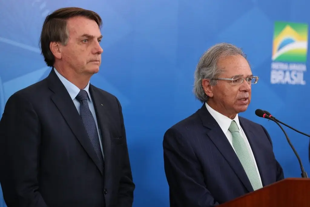 Guedes e Bolsonaro