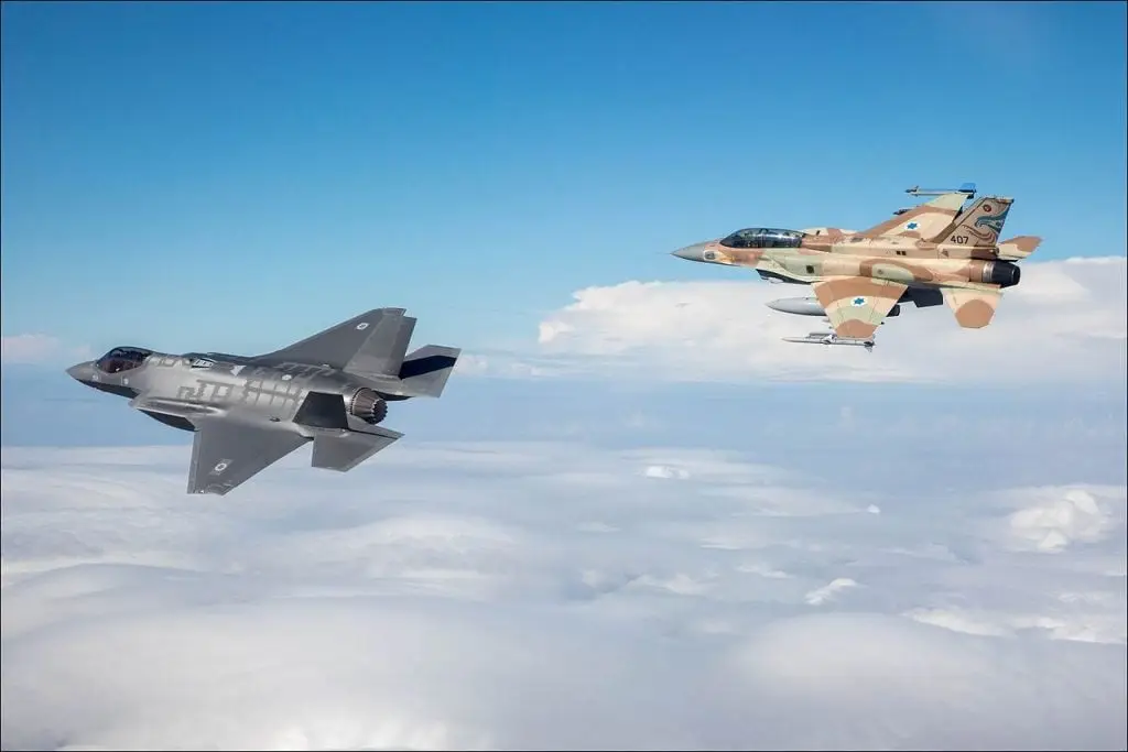 Caças da Força Aérea Israelense