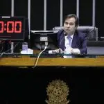 O presidente da Câmara, Rodrigo Maia (Dem-RJ)