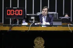 O presidente da Câmara, Rodrigo Maia (Dem-RJ)
