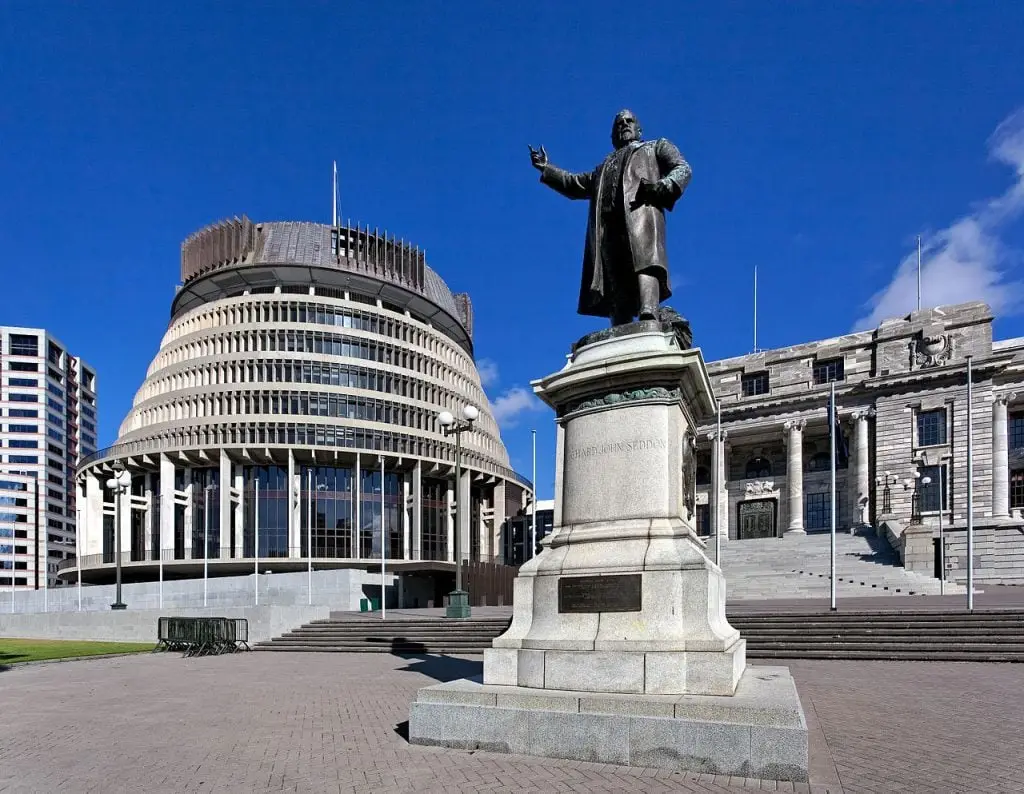 Parlamento da Nova Zelândia, em Wellington