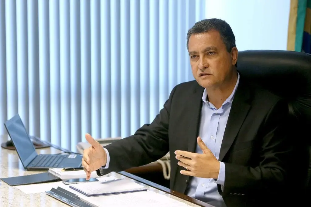 O governador petista da Bahia, Rui Costa