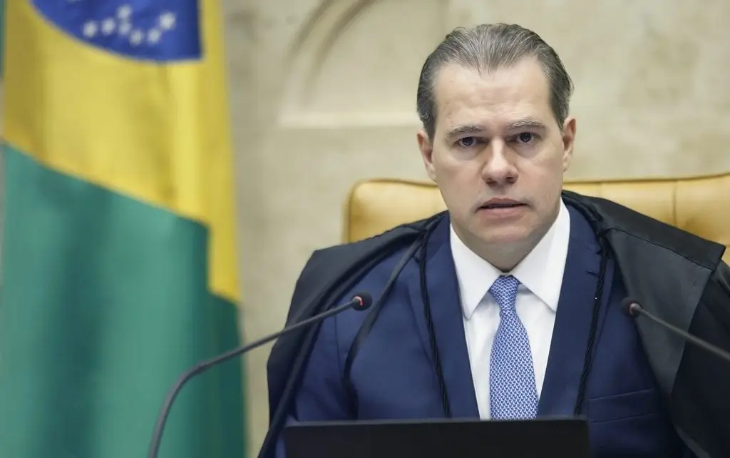 O presidente do STF, Dias Toffoli