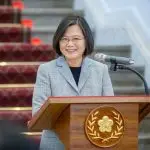 A presidente de Taiwan,Tsai Ing-wen
