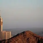 A Grande Mesquita de Meca, na Arábia Saudita