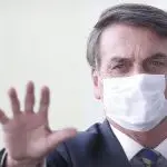 Bolsonaro - máscara
