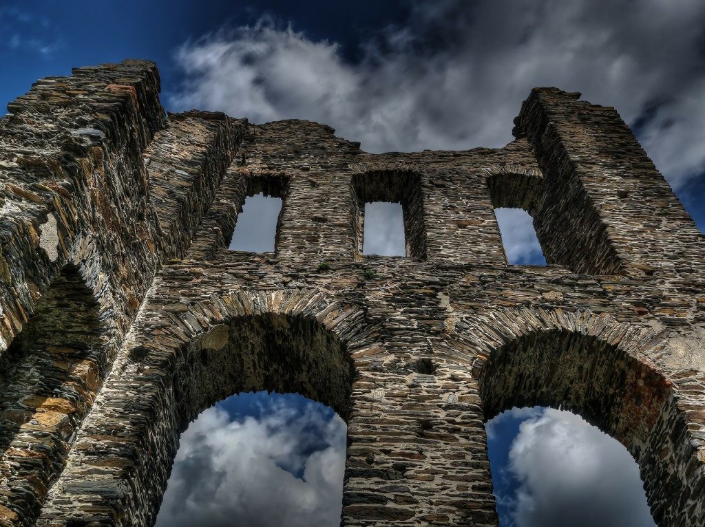 Castelo em ruinas