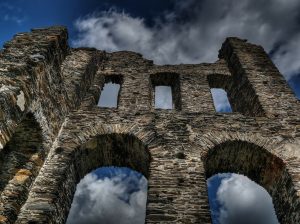 Castelo em ruinas