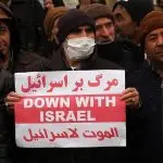 Protesto contra Israel no Irã