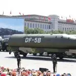 Míssil chinês com capacidade nuclear