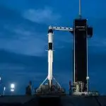 A nave da empresa de Elon Musk