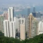 Vista de Hong Kong, um dos maiores centros financeiros do mundo