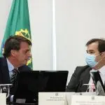 Maia - manifestações - Bolsonaro