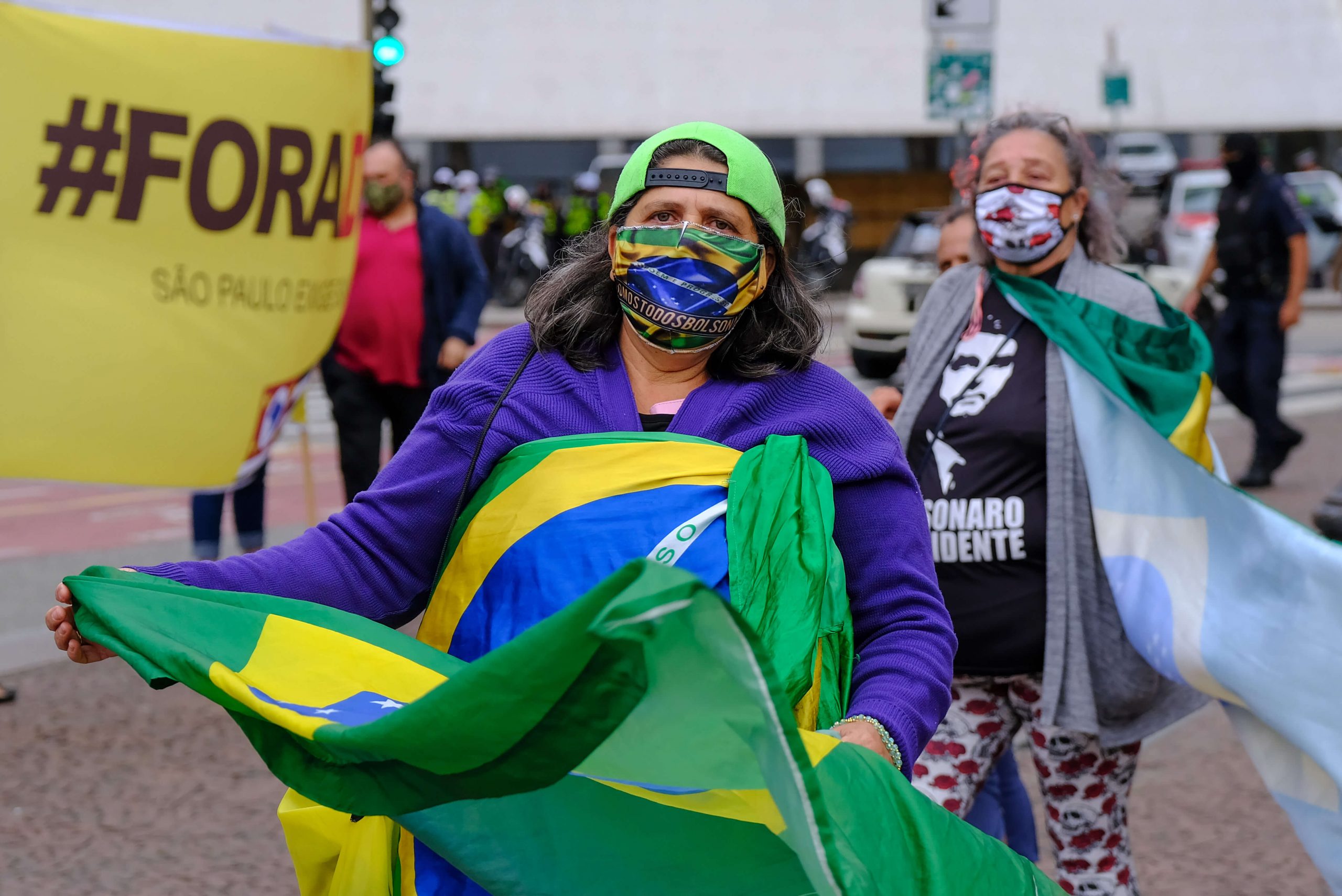 fora doria - bolsonaro