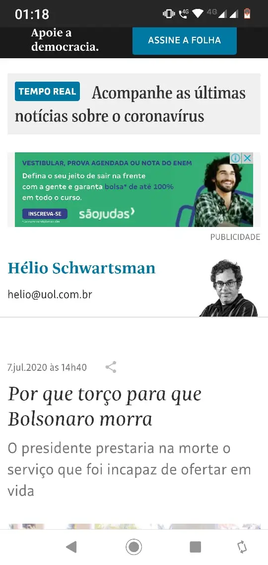 discurso de ódio - folha de s. paulo - universidade são judas tadeu discurso de ódio - folha de s. paulo - universidade são judas tadeu