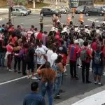 mtst - boulos - manifestantes desanimados