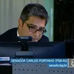 carlos portinho, posse, senado