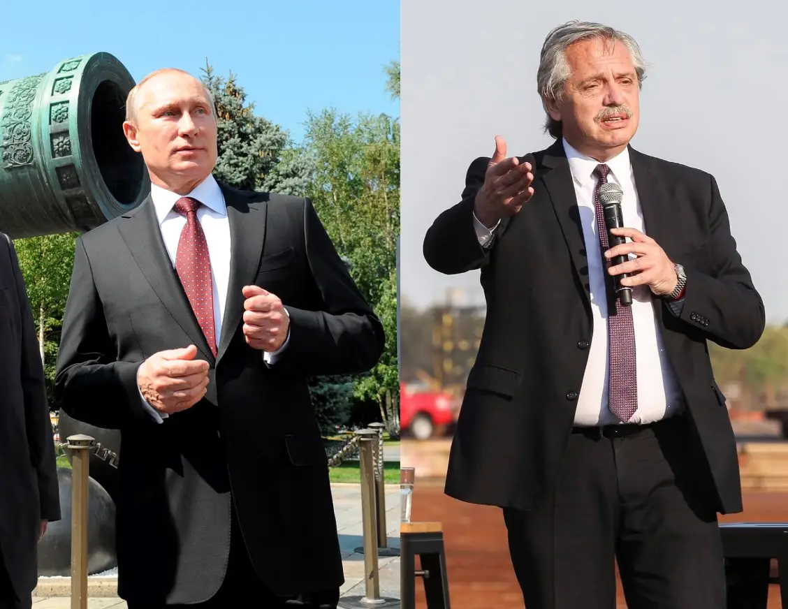 Putin e Fernández