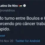 ronald rios - bruno covas - câncer - militante do psol