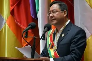 Luis Arce, presidente da Bolívia