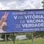 doria com vacina
