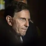 O ex-prefeito do Rio de Janeiro, Marcelo Crivella, apresenta o balanço dos três meses de funcionamento do aplicativo Taxi.Rio, no Palácio da Cidade, zona sul da cidade | Foto: Tânia Rêgo/Agência Brasil