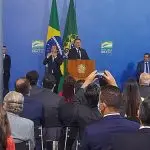 Bolsonaro - lançamento do programa Adote um Parque