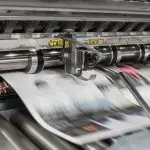 circulação impressa de jornais