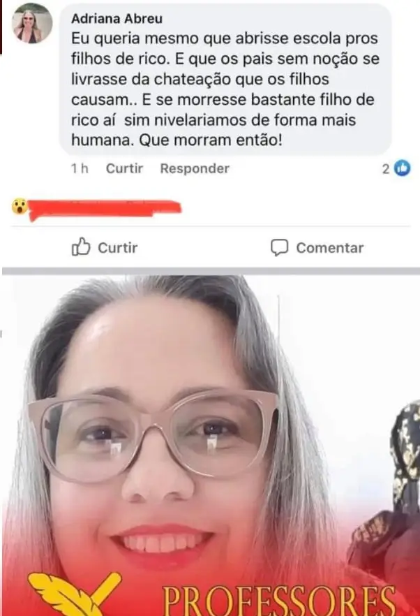professora de esquerda