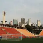 Estádio do Pacaembu vazio