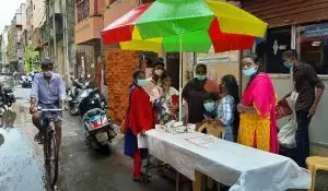 Mercado popular na Índia