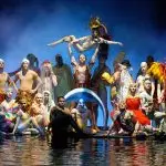 Cena do espetáculo 'O', do Cirque du Soleil