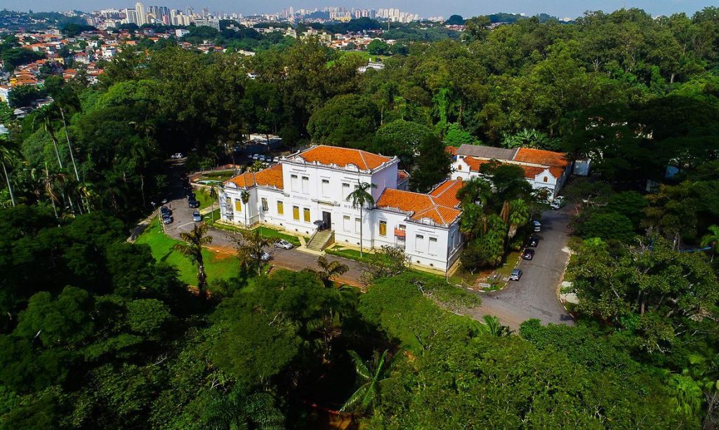 Vista aérea do Instituto Butantan