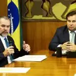 Dias Toffoli e Rodrigo Maia
