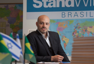 André Lajst, da ONG Stand With Us | Foto: Reprodução