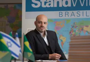 André Lajst, da ONG Stand With Us | Foto: Reprodução