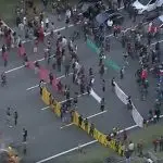 protesto índios