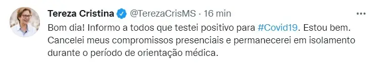 ministra da agricultura