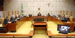 Sessão plenária do Supremo Tribunal Federal