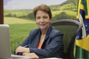 Ministra da Agricultura Tereza Cristina