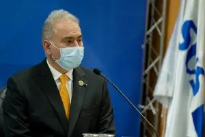 Ministro da Saúde, Marcelo Queiroga