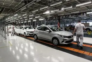 Fábria da Fiat em Betim, Minas Gerais