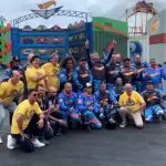 Presidente Jair Bolsonaro visita parque temático em Santa Catarina