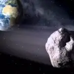 Ilustração de asteroide
