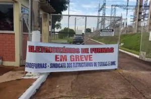 Greve de funcionários da Eletrobras