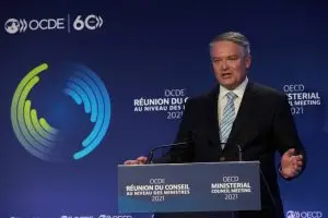 Secretário-geral da OCDE, Mathias Cormann