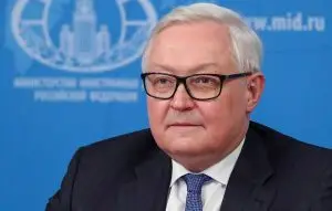 Vice-chanceler da Rússia, Sergei Ryabkov