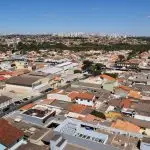 Casas na cidade-satélite de Taguatinga, no Distrito Federal